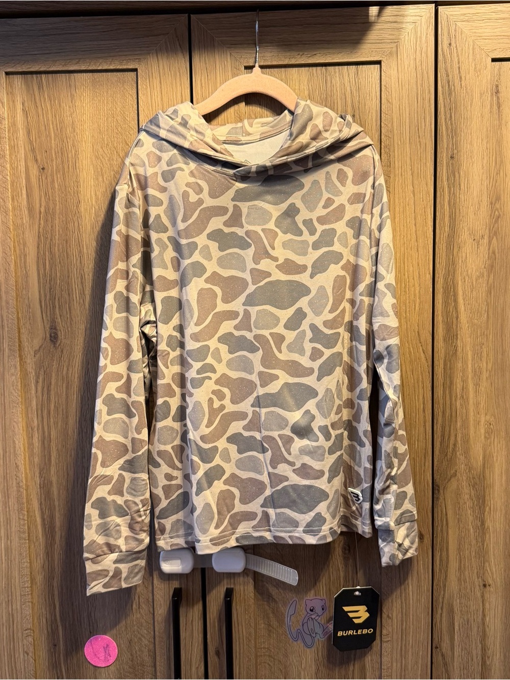 Burlebo Youth - Performance Hoodie Dear Camo Size Youth Medium (8)